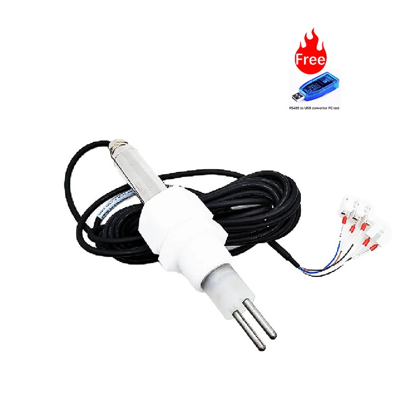 RS485 And 4-20mA Online Industrial Water Corrosion Rate Meter Corrosion Rate Sensor Probe