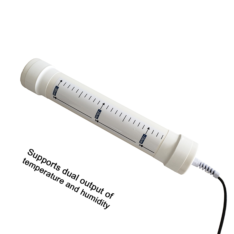 IP68 Multi Layer Non Contact Digital Soil Temperature And Moisture Sensor Multi Depth PVC Tubular TDR Soil Detector Soil Meter