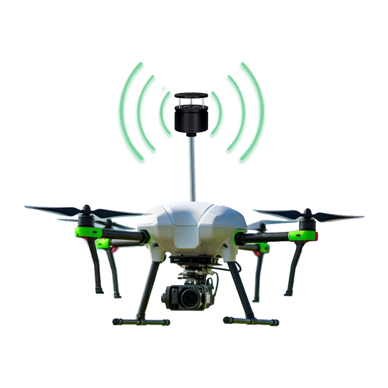 Integrated Air Temperature Humidity Pressure Wind Speed and Direction Sensor Ultrasonic Drone Anemometer UAV Weather Station