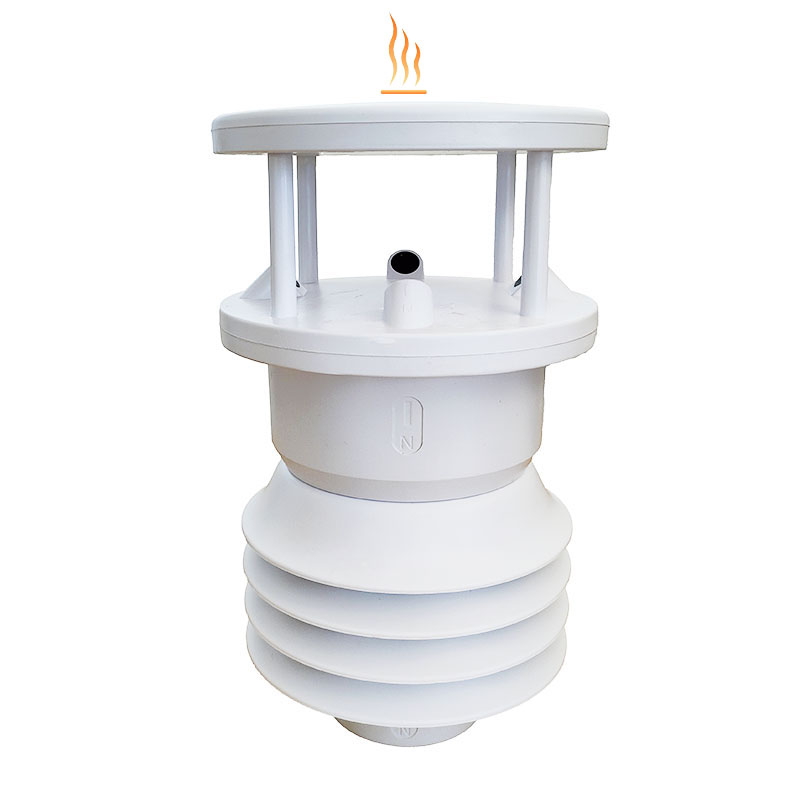 Weather Monitor Station Meteorological Monitoring System Heated Weather Station With Wind Speed Sensor Environmental Detection