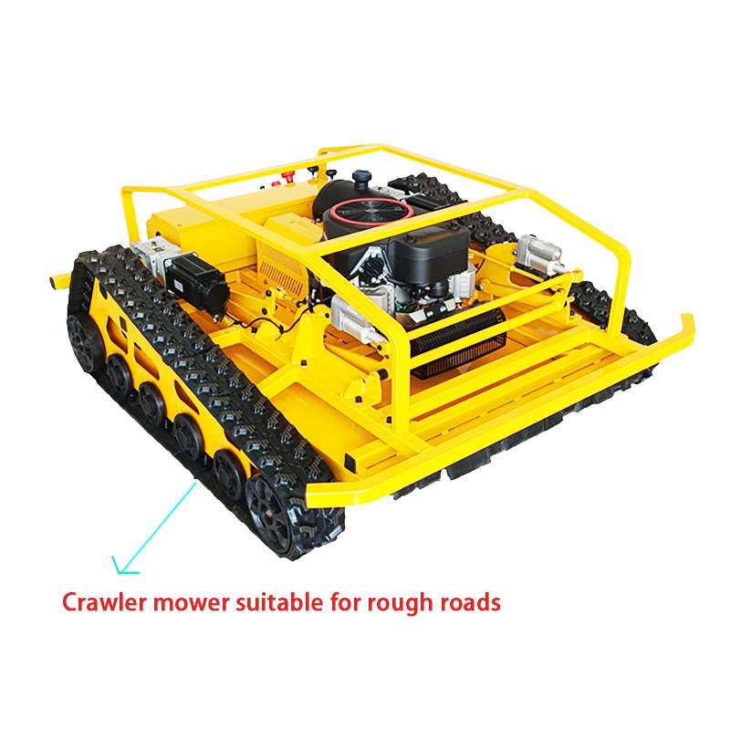 CRAWLER HIGH POWER MOWER CAN BE USED ON DIFFERENT ROUGH ROADS