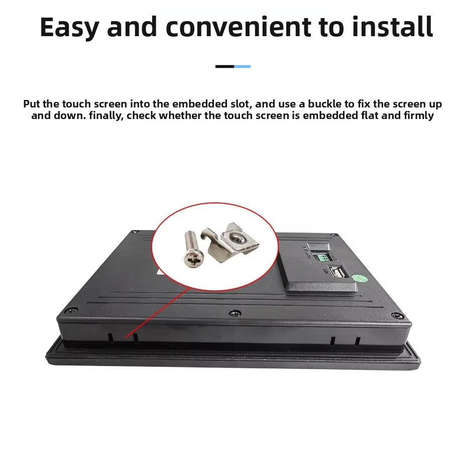 RS485 Ultrasonic Liquid Level 7 Inch Touch Screen Recorder Water Level Measurement Liquid Level Height Distance Detection Meter