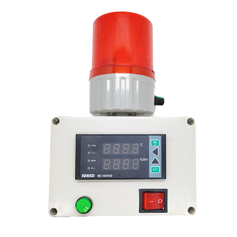 RS485 RH Series Intelligent Temperature Humidity Controller With Sound Light Alarm Suitable For Industrial And Agriculture