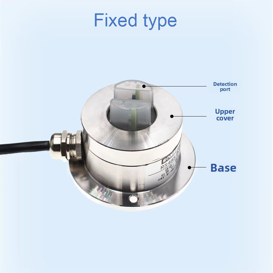 Sewage Turbidity Detection Module RS485 Fully Waterproof Turbidity Sensor Liquid Sludge Concentration Meter Water Detection