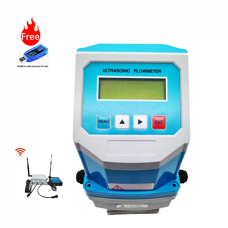 DN32-DN1000Mm Clamp On Type Flange Type Wall Mounted Smart Ultrasonic Flow Meter Variable Area Ultrasonic Water Flow Meter