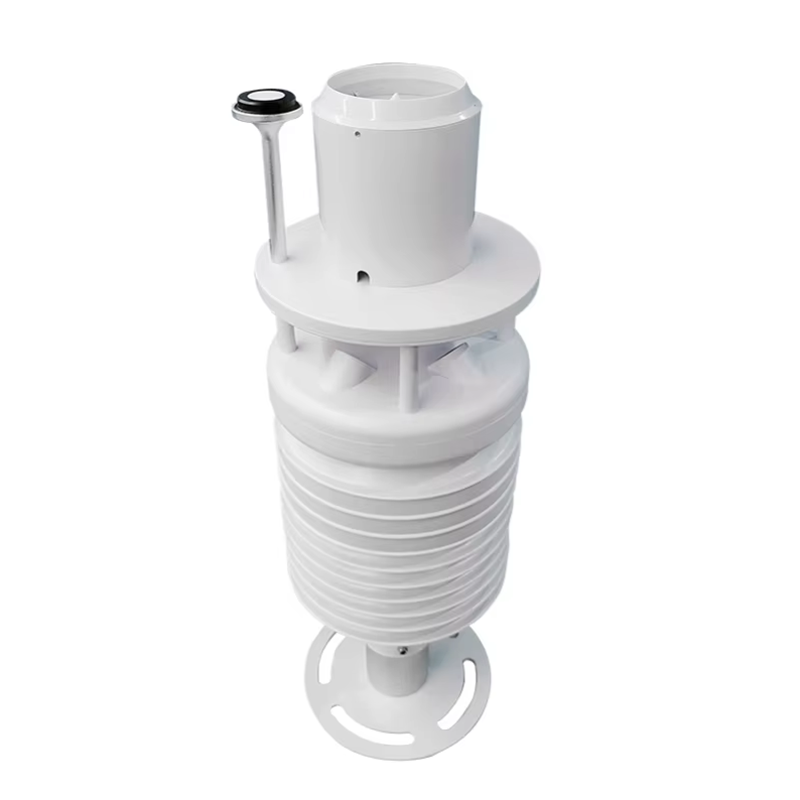 CE CUSTOMIZABLE OUTDOOR WEATHER STATION WIND SPEED AND DIRECTION AIR TEMPERATURE HUMIDITY PRESSURE ILLUMINANCE RADIATION CO2 SO2